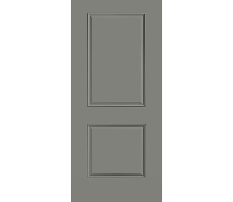 Houston 2 Panel Square Steel Entry Door