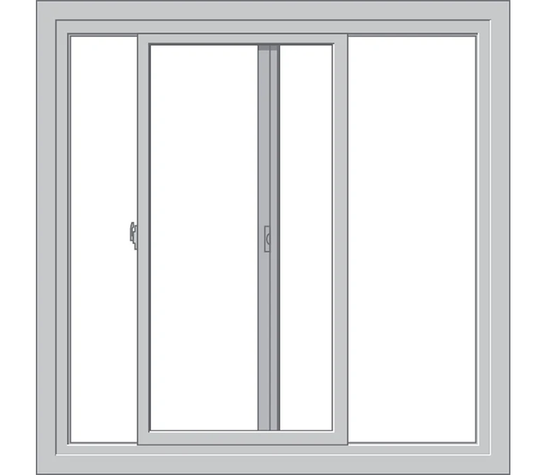 Pella Hurricane Shield Series Vinyl Sliding Window